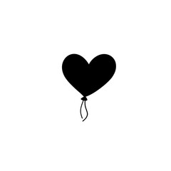 Poster - Creative Heart Balloon Style Light Bulb with Wifi Icon Inside Concept Vector Illustration