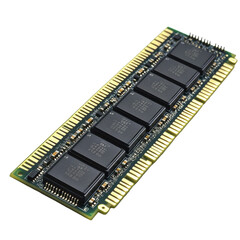 Poster - DDR SDRAM memory module isolated on Transparent background showcasing electronic components for computer systems, ddr sdram computer hardware isolated on White background