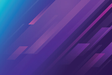 Poster - Gradient background illustration features dynamic purple shades and slanted geometric lines for a modern, vibrant feel.