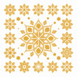 © hendar - Arabic oriental floral vector elements. Traditional golden arabesque icons