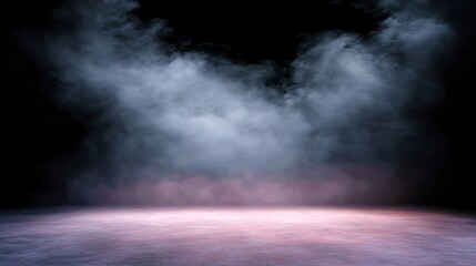 Poster - Dramatic Smoke and Fog Background for Creative Projects