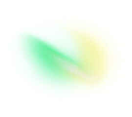 Poster - Abstract background, yellow green glowing grainy gradient shape transparent background, banner poster header design, noise texture effect