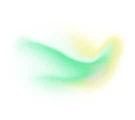 Poster - Abstract background, yellow green glowing grainy gradient shape transparent background, banner poster header design, noise texture effect