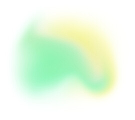 Poster - Abstract background, yellow green glowing grainy gradient shape transparent background, banner poster header design, noise texture effect