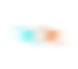 Poster - Blue red white color grainy gradient shape transparent background. Abstract color gradient blur on transparent background. Vibrant grungy, noise texture effect