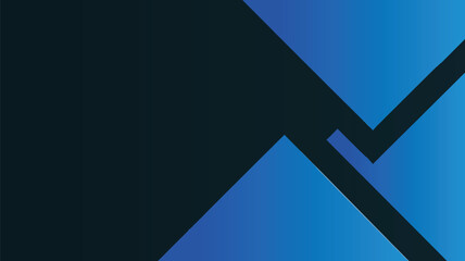 Poster - Abstract background featuring dark and light blue geometric shapes and gradient effect design element