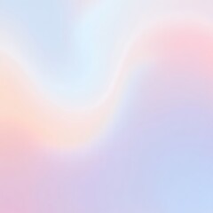 Poster - Dreamy Abstract Pastel Gradient Background with Soft Focus and Ethereal Blur. Ai Gen