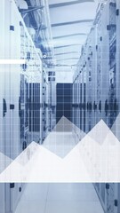 Poster - Animation of data processing over computer servers