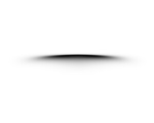 Poster - Shadow effect overlay isolated on transparent background. Product shadow effect PNG