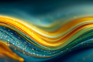 Poster - Vivid blurred colorful background