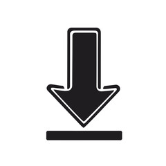 Poster - download arrow icon
