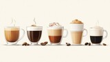 cappuccino types of coffee