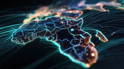 Poster - Global communication network in africa