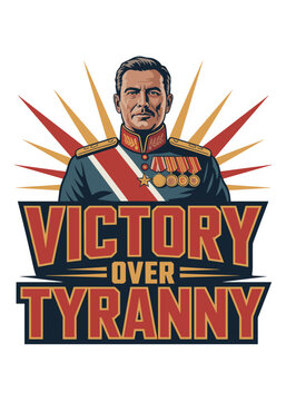 Typography T-Shirt Design On Vj Day Quote