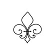© Tobi - Fleur de lis vector icon