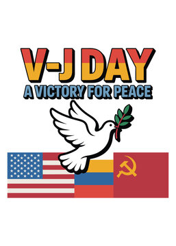Minimalist Vj Day Quote Typography T-Shirt Design