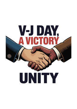 Vj Day Quote Typography T-Shirt Design