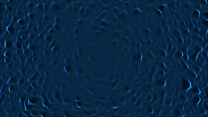 Poster - Abstract digital blue wavy background. Futuristic wave technology on white background