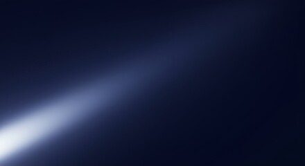 Leinwandbilder - Abstract dark blue background with light effect, modern design, digital art, high resolution