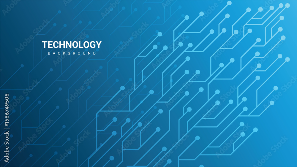 Teletech Computer Background Blue tech background with circuits TECHNOLOGY BACKGROUND text Stock ...