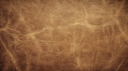 Wall Mural - Rich brown leather texture background, detailed grains and natural pattern for design
