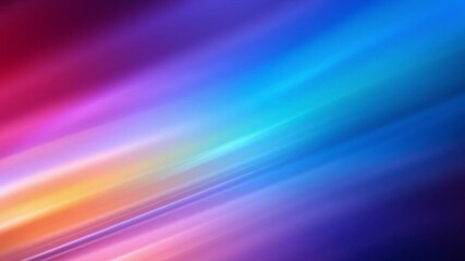 Poster - Vibrant Light Spectrum: A stunning display of dynamic light streams seamlessly across the scene, creating an abstract and eye-catching visual.