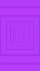 Poster - Animation of man icon over purple squares