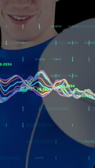 Poster - Animation of scope scanning over woman using smartphone