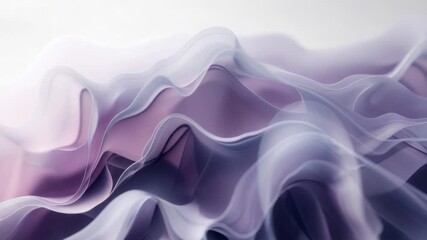 Poster - High-quality photo of a close-up shot of purple and white fabric, perfect for textile or design projects