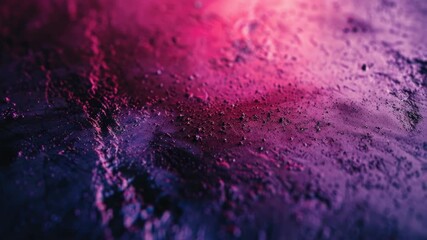 Poster - A close-up shot of a wet surface illuminated by a red light, ideal for use in scientific or medical contexts