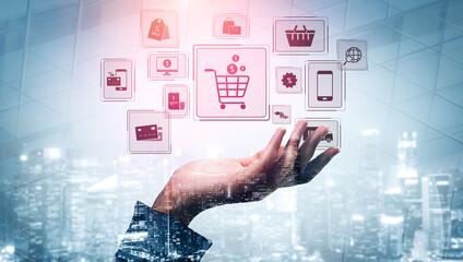 Poster - Omni-channel strategies improve customer experience with brand integration and unified marketing across digital platforms and channels. Vouch