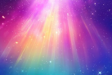 Aufkleber - Sparkling light effects create a mesmerizing background with vibrant colors and shimmering particles, sparkle light effect background video