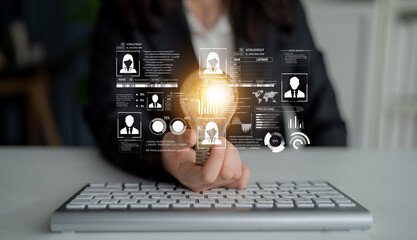 Poster - id security ensures personal data protection with secure login systems, digital identity safeguards,