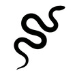 © MdRahat - Design a black silhouette of a Brown Tree Snake white background clean vector shape