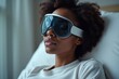 © Сергей Белый - Elegant AI-Powered Sleep Apnea Mask and CPAP Machine designed for African American Women