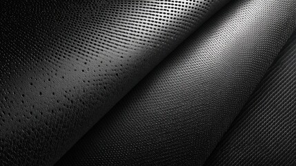 Aufkleber - Abstract dark radial dot pattern forming a tunnel, creating a modern dark design concept