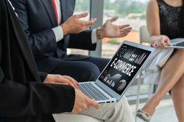 Poster - E-commerce data software provide modish dashboard for sale analysis to the online retail business