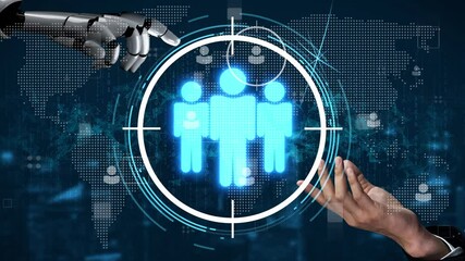 Poster - Target audience analysis, customer segmentation, personalized marketing, audience targeting strategies, and marketing efficiency improvement through smart customer profiling. Muxer