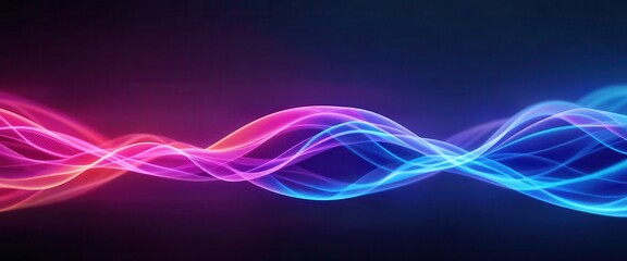 Aufkleber - Vibrant wave patterns create stunning computer wallpaper backgrounds