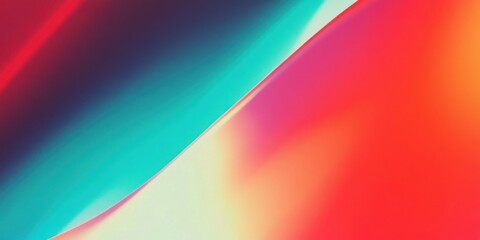 Aufkleber - Abstract wave of vibrant colors with gradient transitions. Modern graphic backdrop for digital art. Liquid texture background for web design and banners.