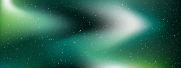 Wall Mural - Northern lights. Astrology horizontal high quality background galaxy illustration with stardust and bright shining stars illuminating the space.