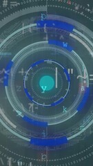 Poster - Animation of scope scanning over data processing