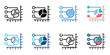 © Gravisio - Measurement icon set multiple style collection