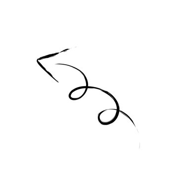 Abstract arrow symbol design.