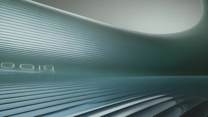 Poster - Abstract Metallic Waves: Captivating metallic waves create a mesmerizing abstract design, showcasing the interplay of light and shadow. The sleek, modern aesthetic makes it ideal for backgrounds.