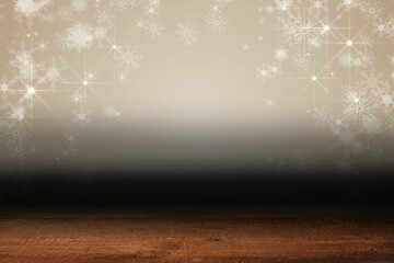 Poster - Shimmering light design over boards