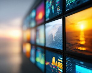 Poster - Professional Advanced Cybersecurity Operation Center with Real-Time Intrusion Alerts and Automated Defense for Modern Business Marketing Campaigns