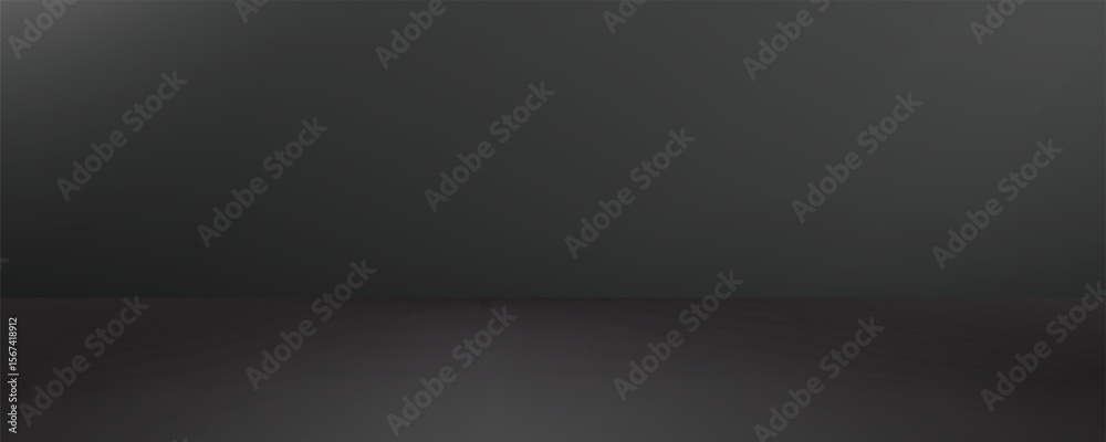Limbo black background. Abstract dark gradient backdrop. Color wall of ...