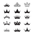 © Neko funny - Collection of Hand Drawn Black Crown Designs
