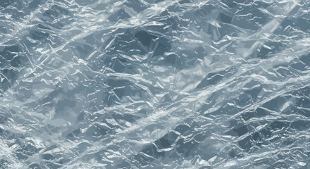 Poster - Abstract illustration featuring a reflective and crumpled texture pattern background
